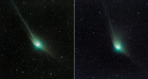Green comet passes Aldebaran on February 14 and 15