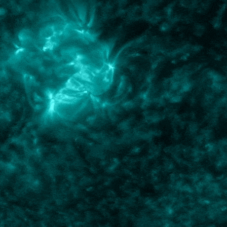 April 27, 2023 Sun activity shows an M flare.