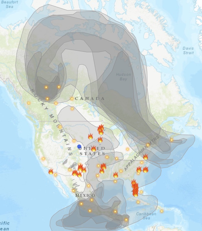 Alberta wildfires burn 1 million acres, smoke over US | LaptrinhX / News
