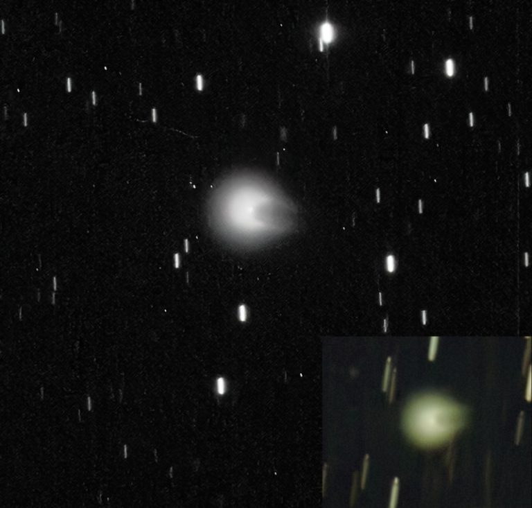 Comet Pons-Brooks closest to the sun on April 21