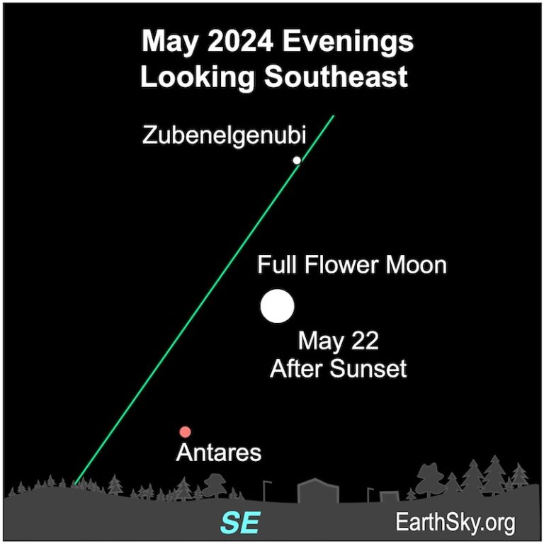 May’s full moon is called the Flower Moon