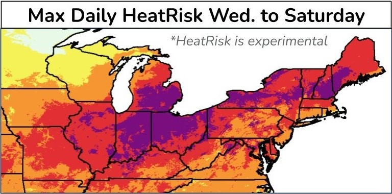 Heatwave in U.S. East as 2024 summer begins