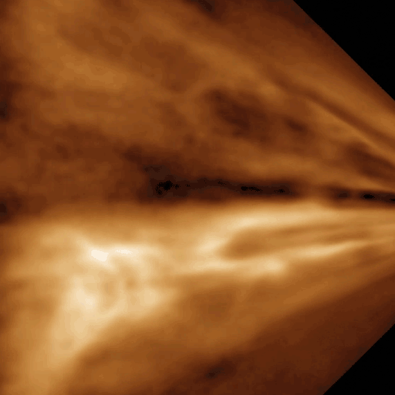 Sun news: The solar wind, visualized.