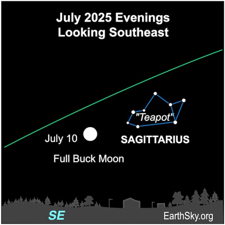 July full moon – the Buck Moon – is today