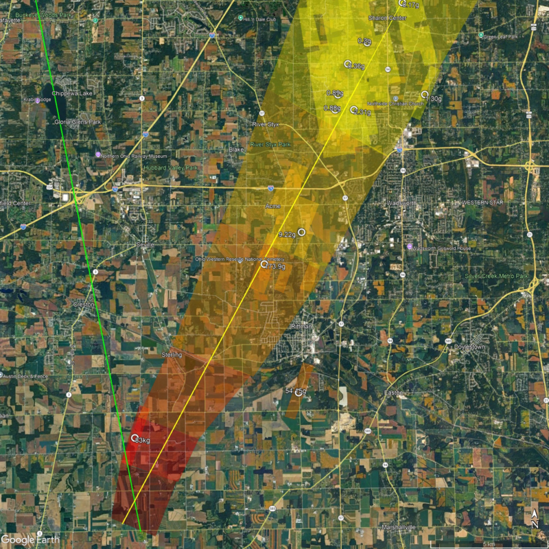 Map of north-central Ohio.