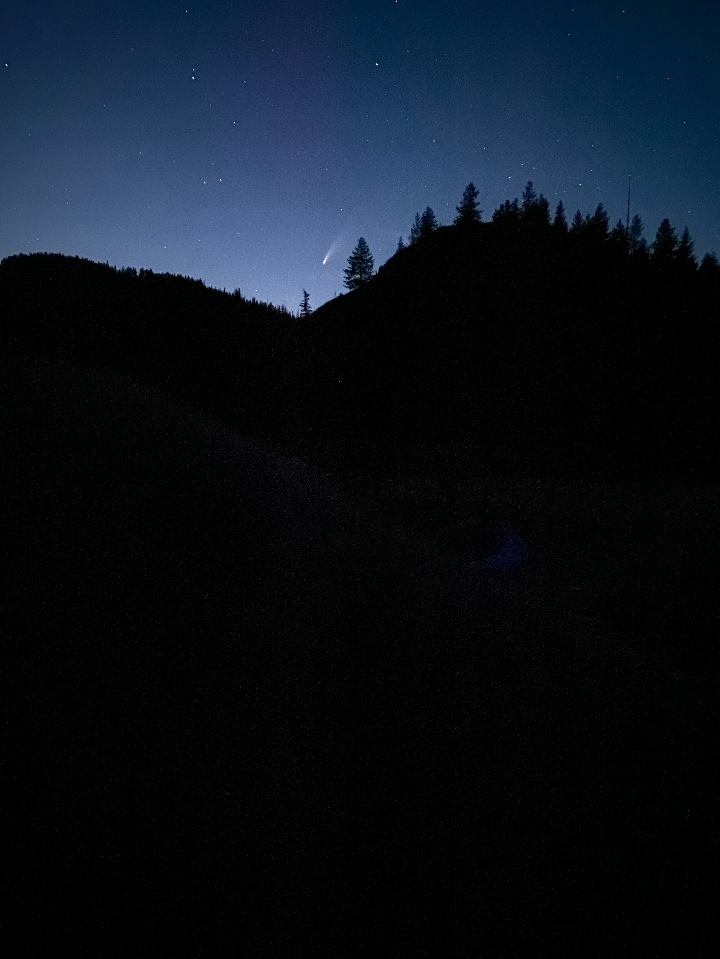 Community photo entitled  by Bill Blum on 07/15/2020 at Over the Middle Fork of the Flathead River, Glacier National Park, Montana