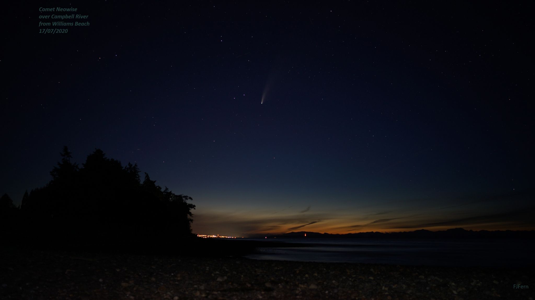 Community photo entitled  by Fred   J Fern on 07/17/2020 at Williams Beach Merville, Vancouver Island  BC Canada