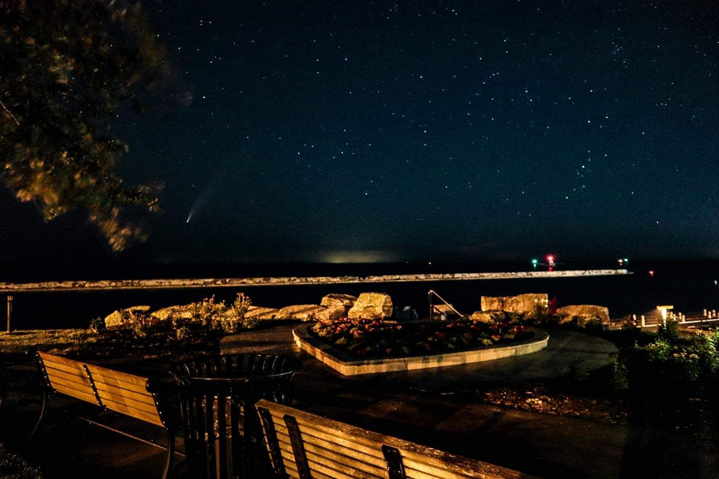 Community photo by Joe Falcetti | Neowise seen from Breitbeck Park in Oswego,NY