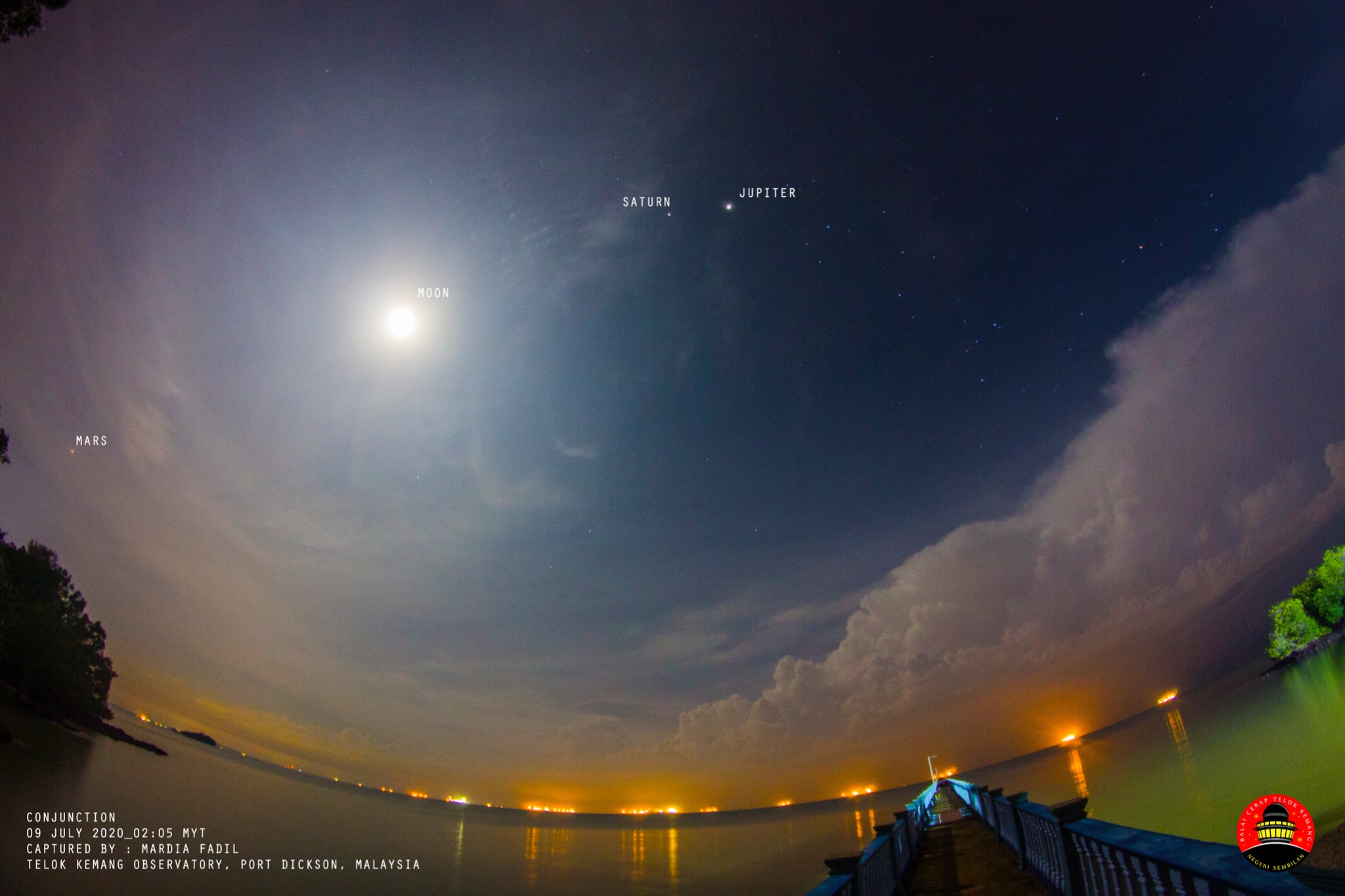 Community photo entitled  by Mardia Fadil on 07/09/2020 at Telok Kemang Observatory, Port Dickson, Malaysia