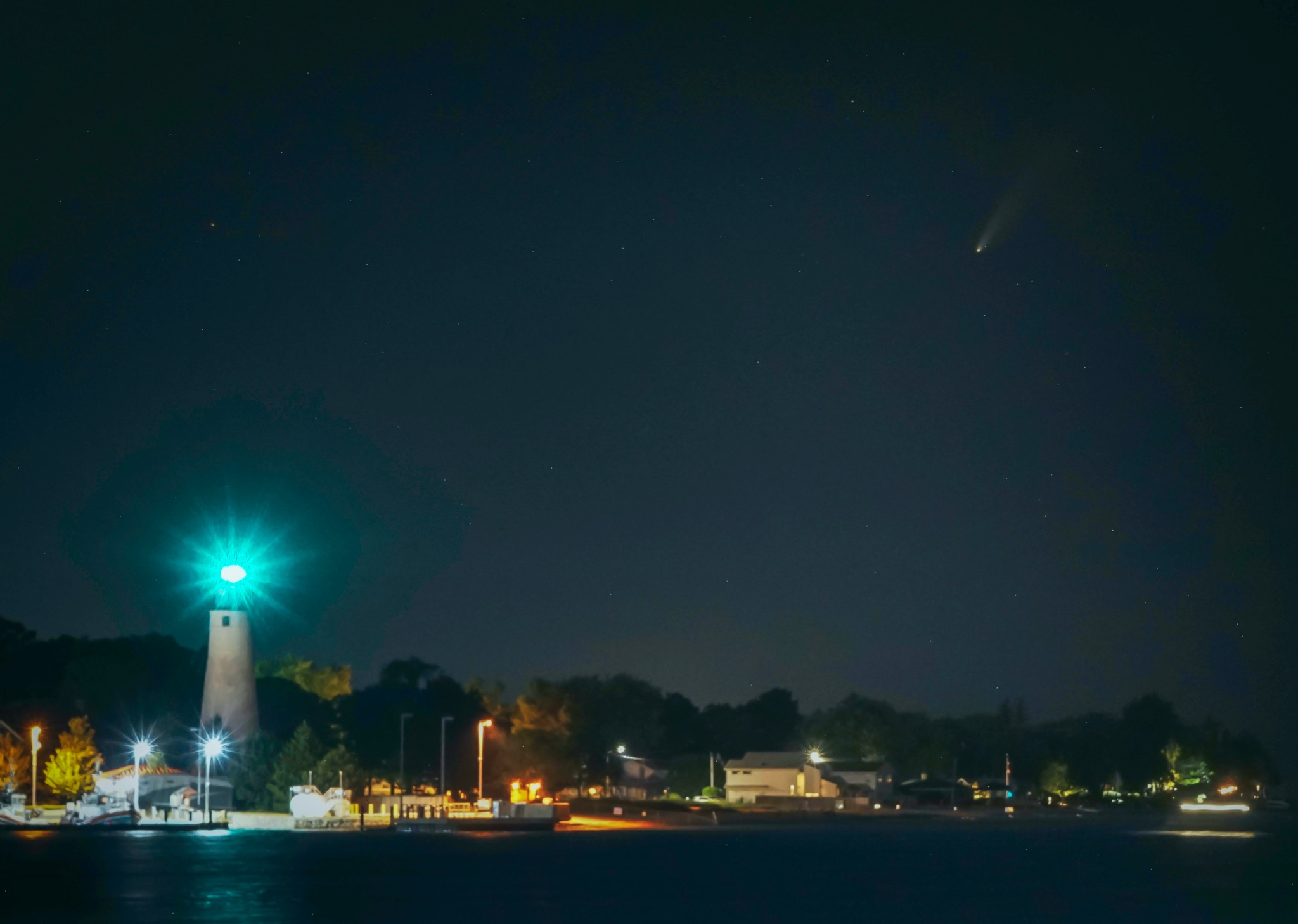 Community photo by Kai SORENSEN | Sarnia, Ont. looking towards Port Huron MI