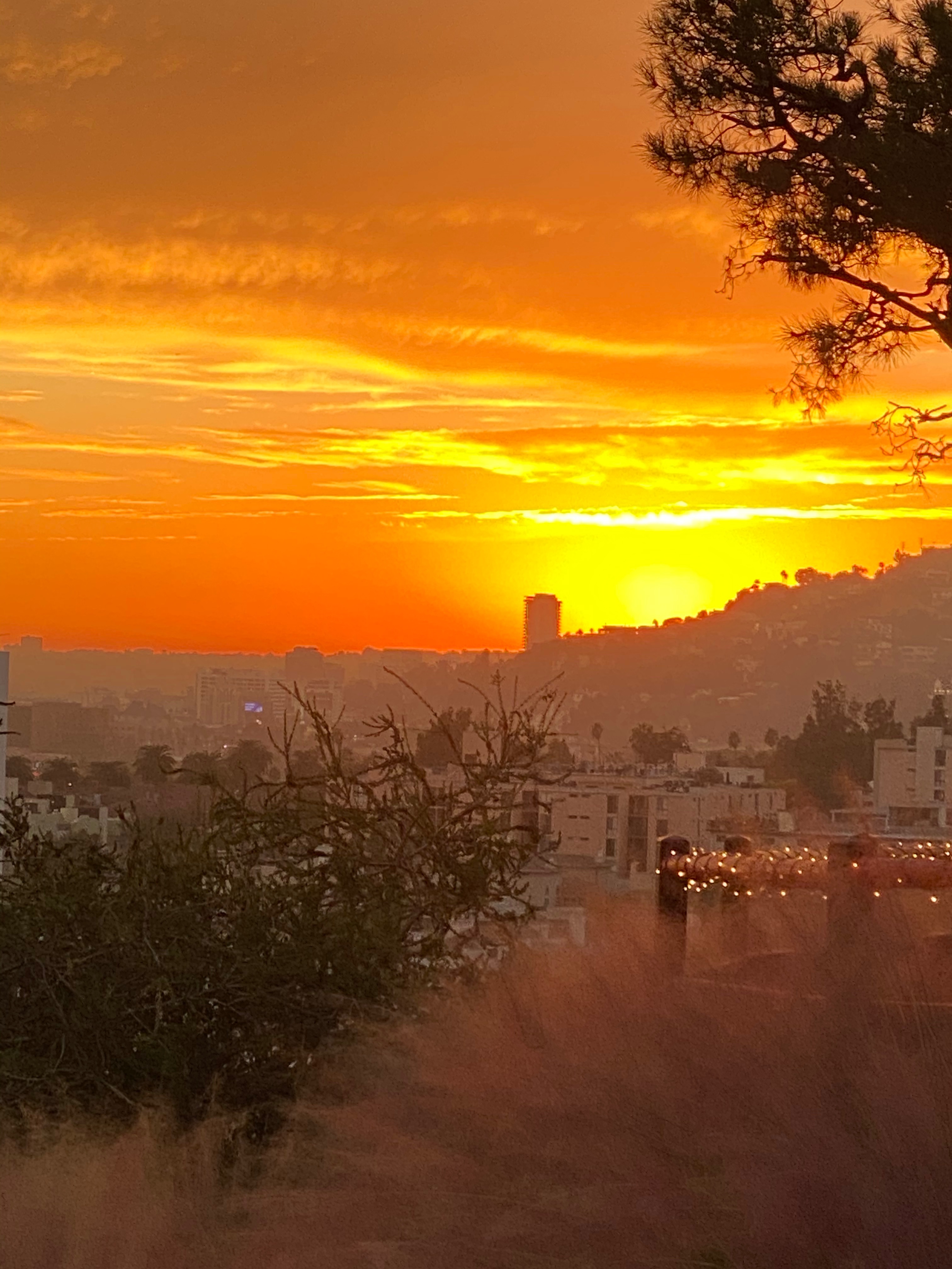 Community photo by Ron Richman | Sunset from an overlook in the Hollywood Hills