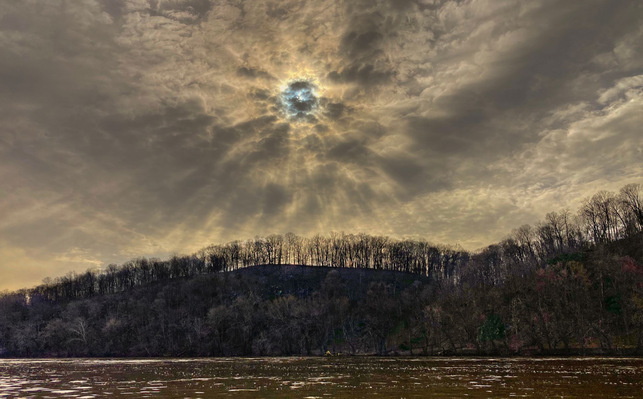 Community photo by Bob Babcock | Sky over the Potomac River near Lander, Maryland, USA