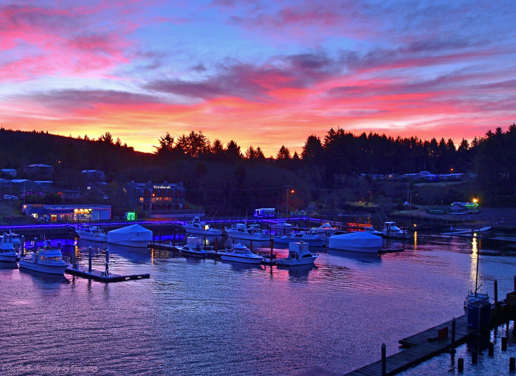 Community photo by Cecille Kennedy | Depoe Bay Harbor, Oregon